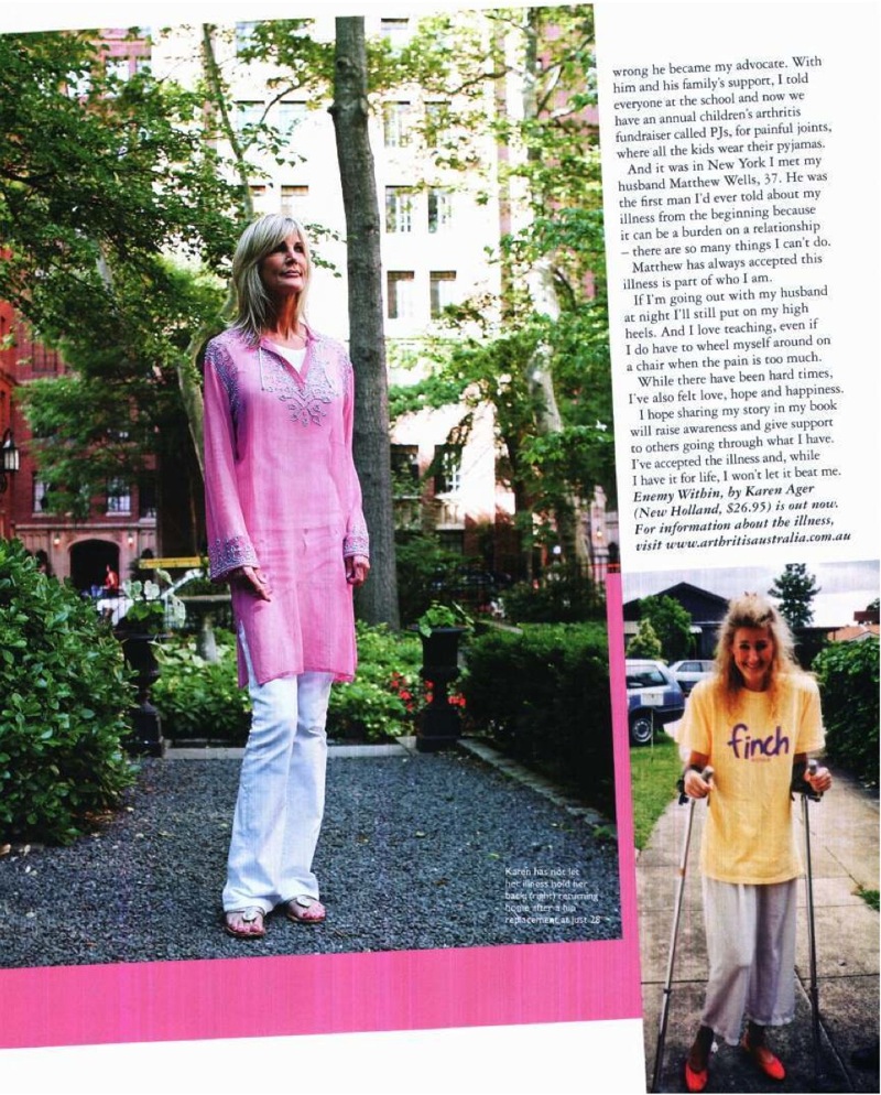 Grazia article pg 2